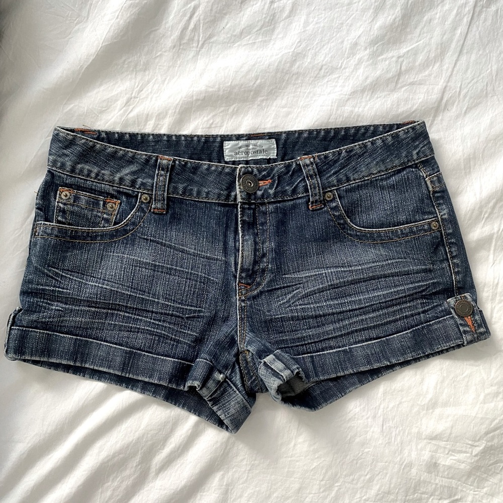 AEROPOSTALE Dark Denim Shorts